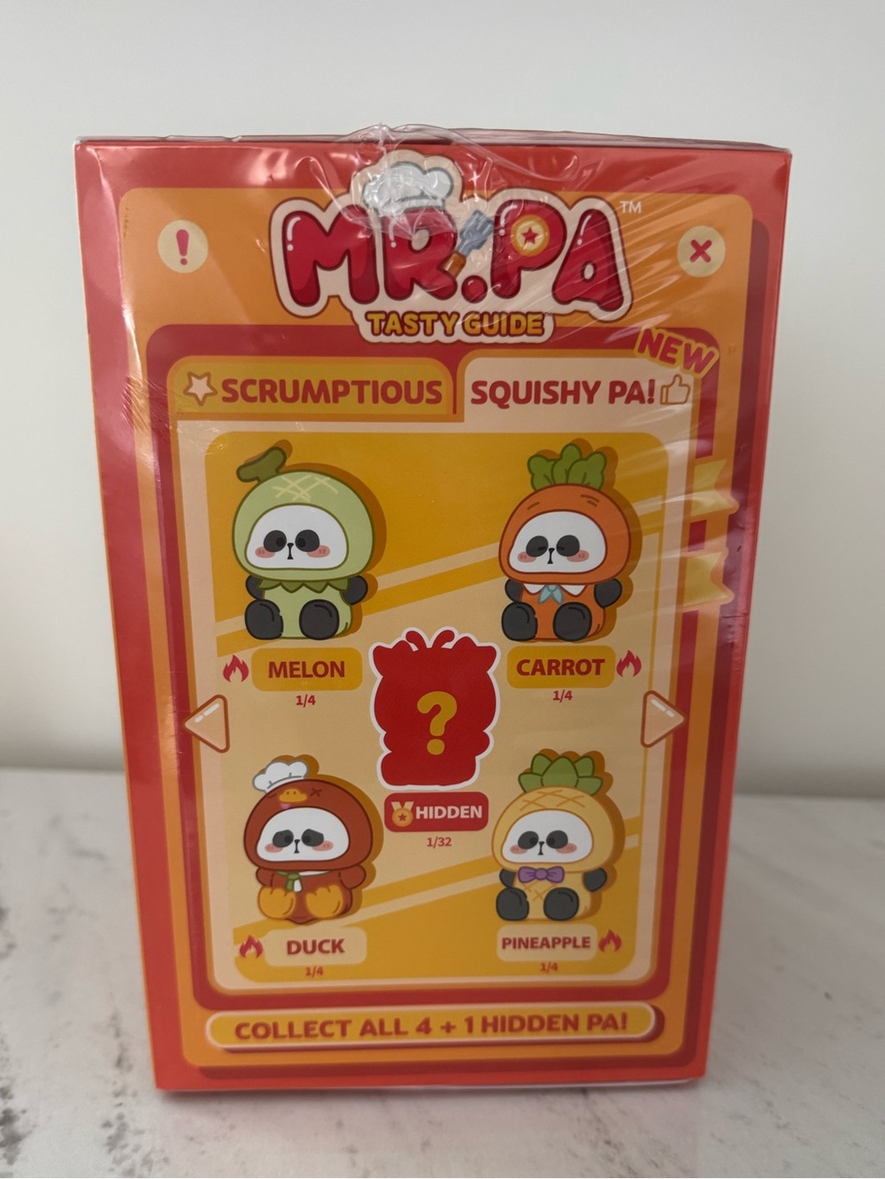 MR.PA Tasty Guide 9” Plush Blind Box 200% Series SEALED New Target HTF - Picture 2 of 4